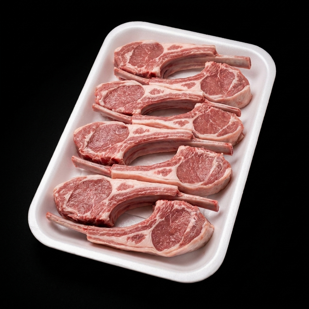 Chuletas de cordero lechal
