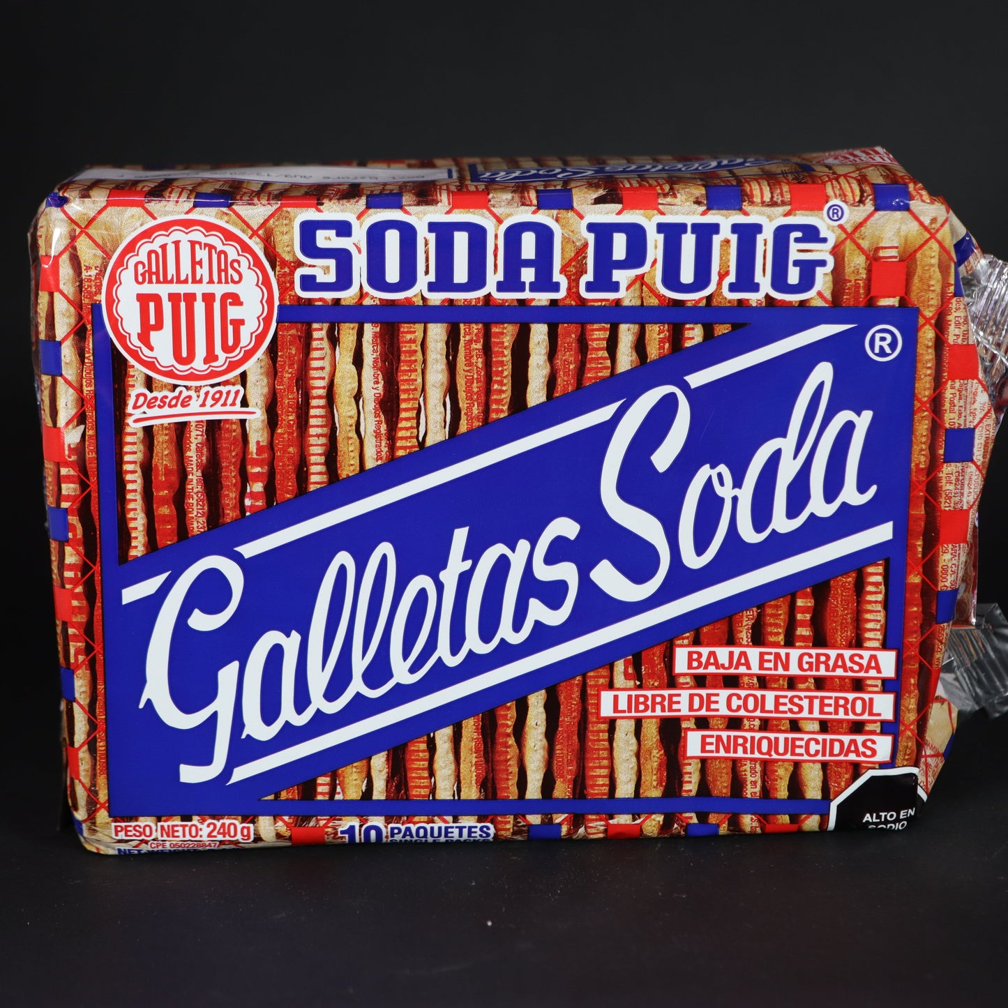 Galleta de soda (10 paq.)
