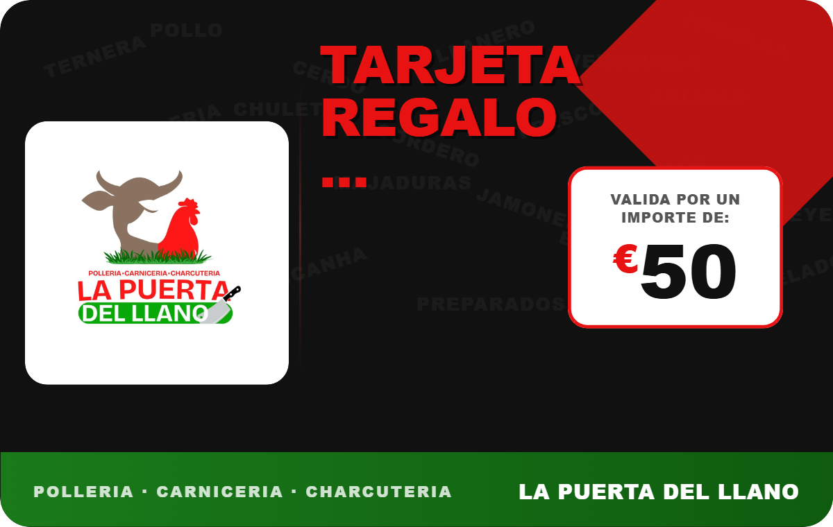 Tarjeta Regalo 50 EUR