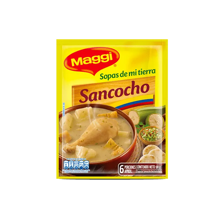 Sopa Maggi sancocho