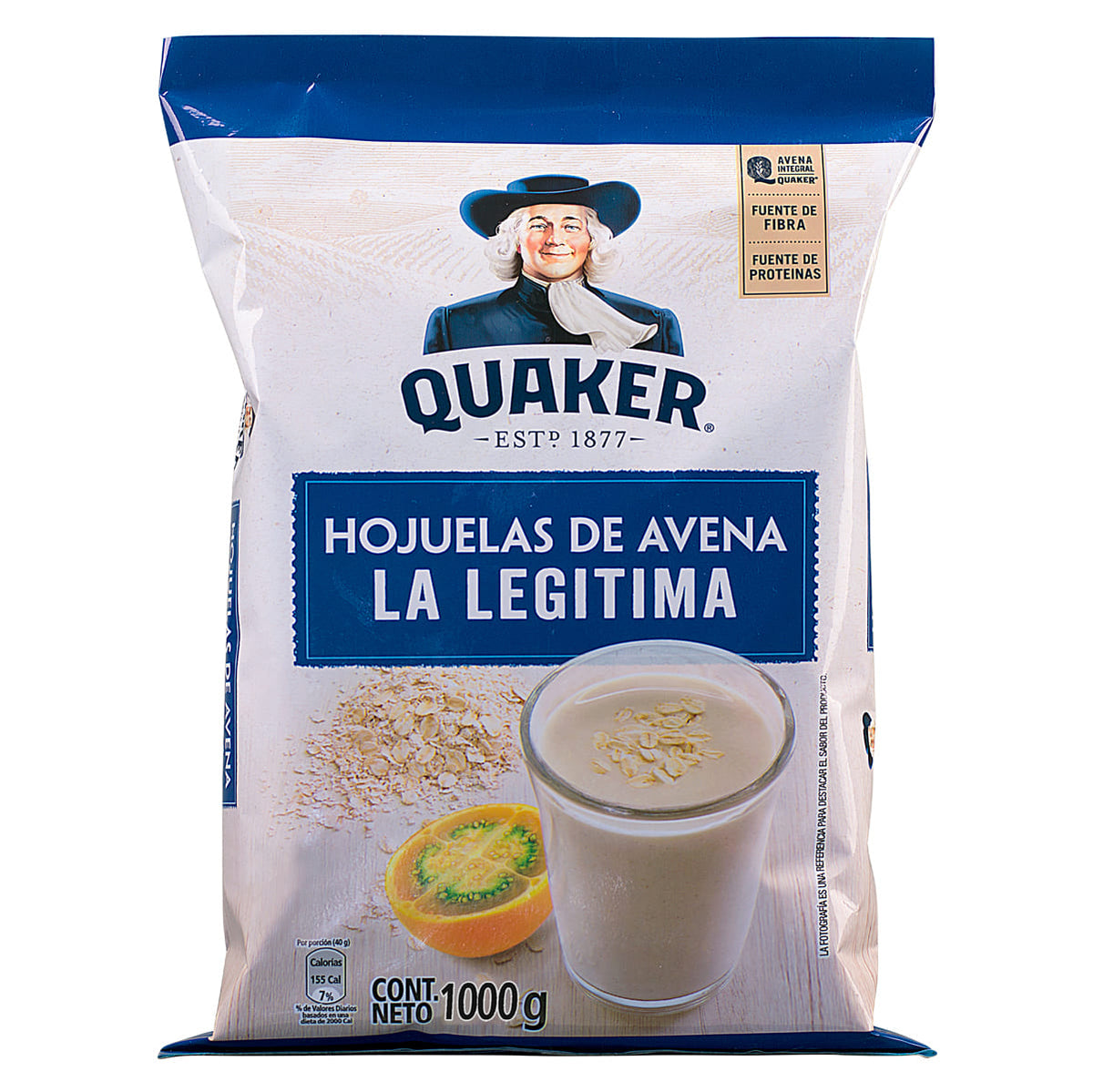 Avena Quaker en hojuelas