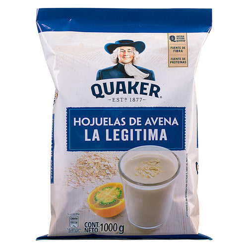 Avena Quaker en hojuelas