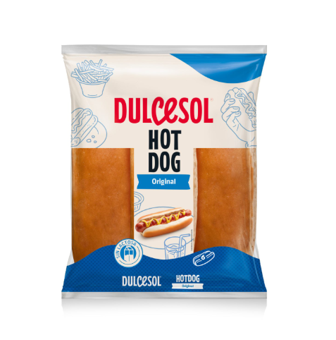 Pan hot dog (6 uds.)