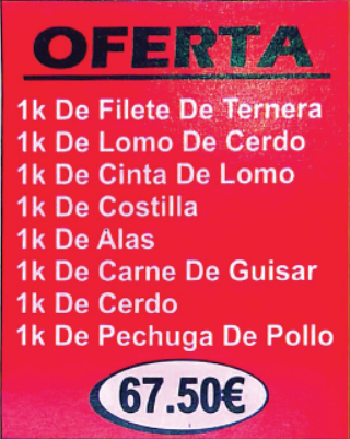 Combo Rojo