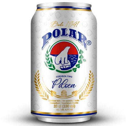 Cerveza Polar Pilsen lata