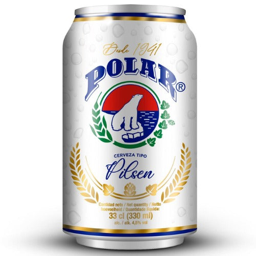 Cerveza Polar Pilsen lata