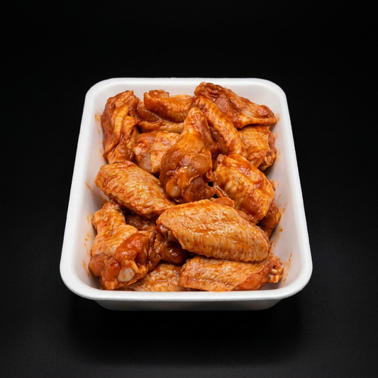 Alas de pollo adobadas