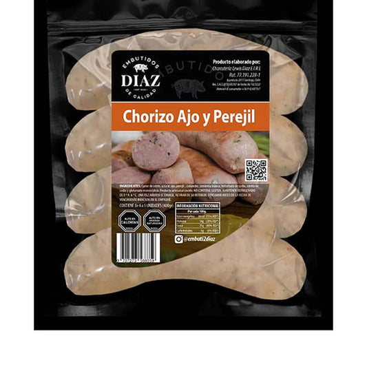 Chorizo ajo y perejil (4 unidades)