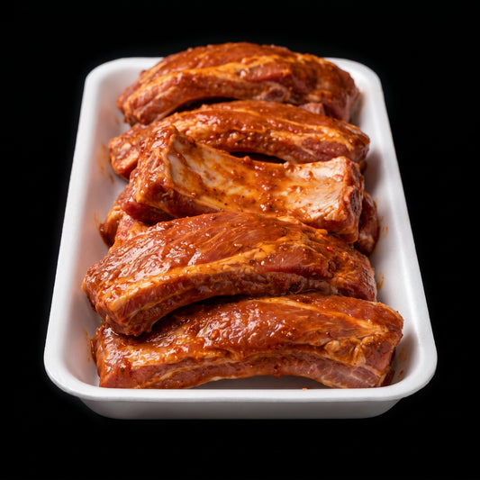 Costilla de cerdo adobada