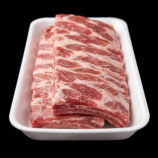Costilla de cerdo en tiras