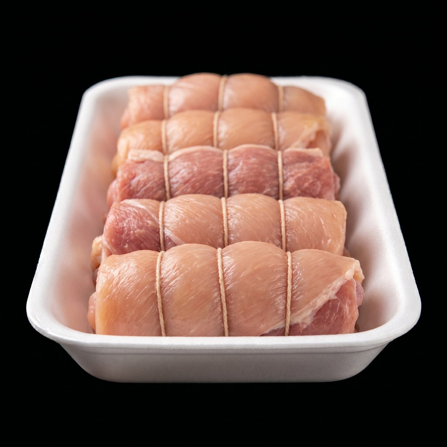 Enrollados de pollo y cerdo