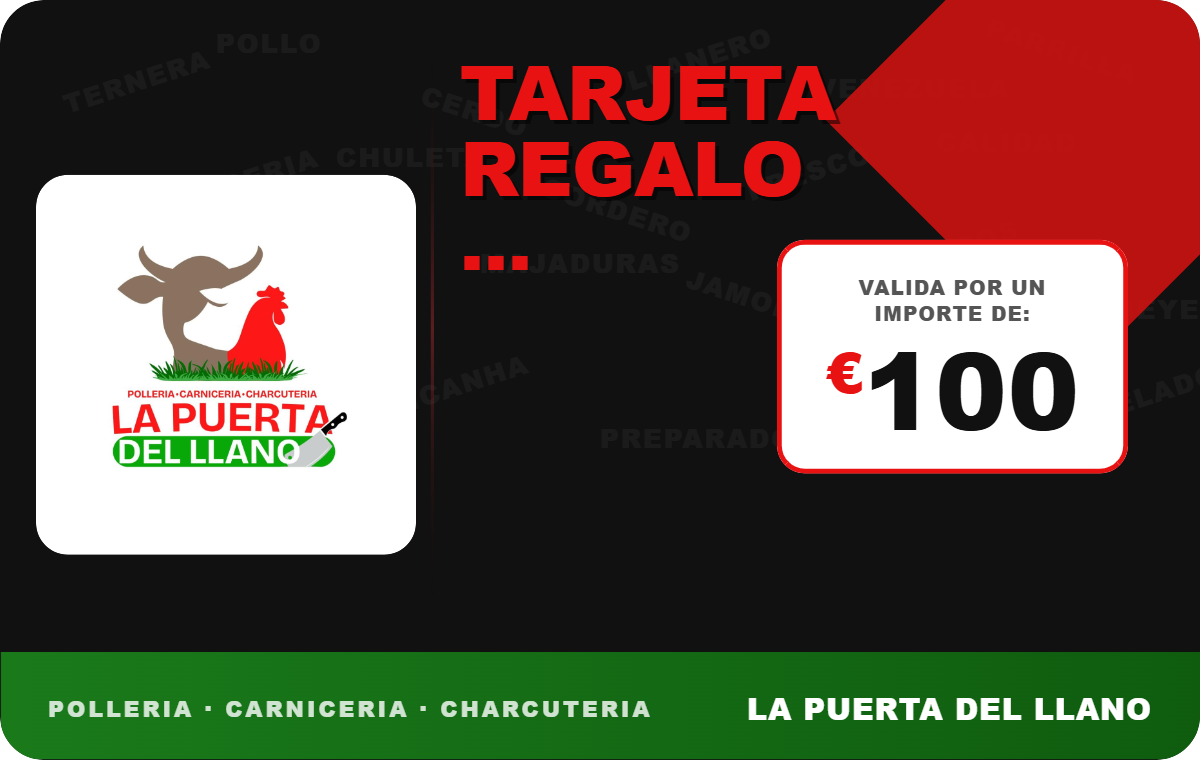 Tarjeta Regalo 100 EUR