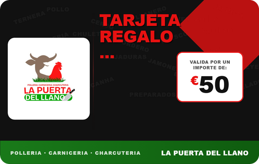Tarjeta Regalo 50 EUR