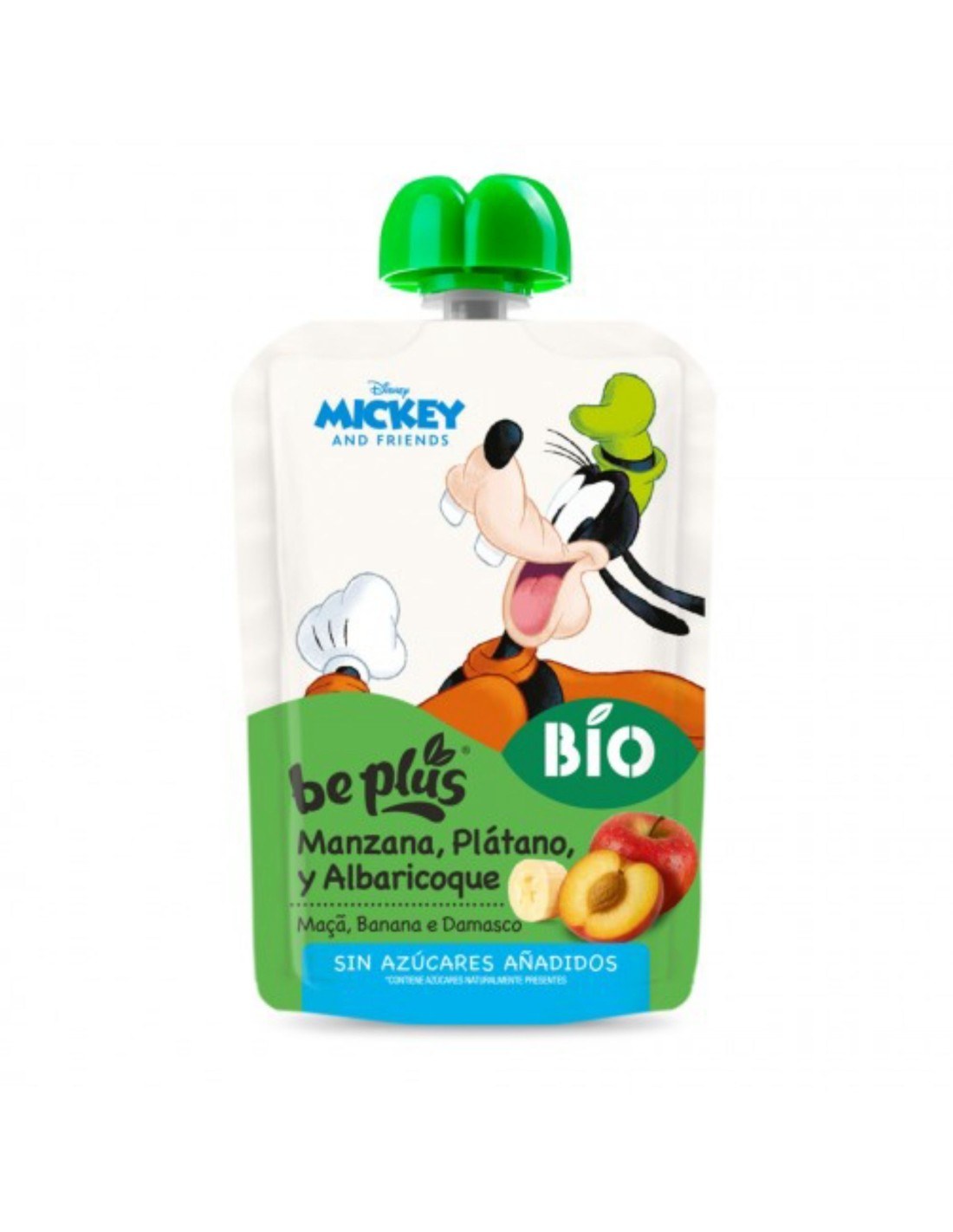 Pouch Bio Disney manzana platano y albaricoque