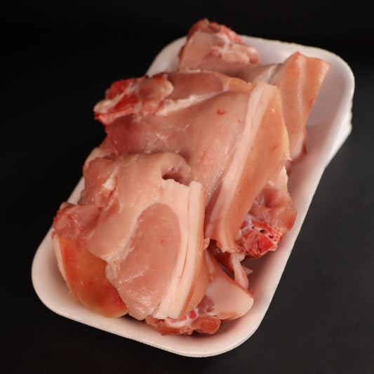 Orejas, patas y rabos de cerdo