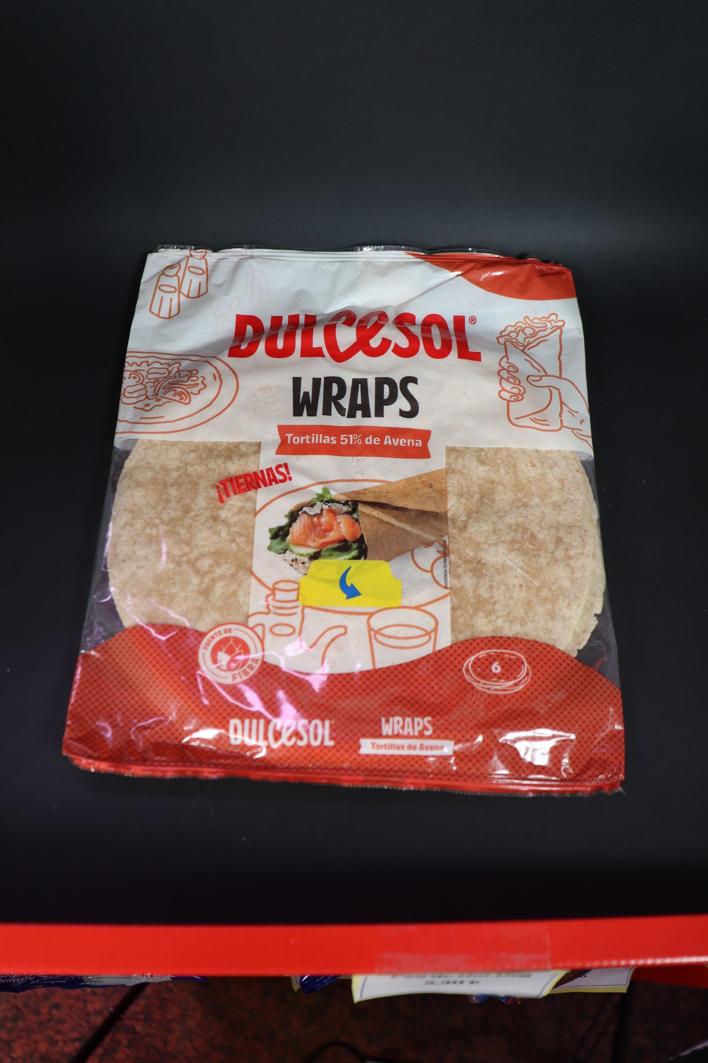 Tortillas integrales (6 uds.)